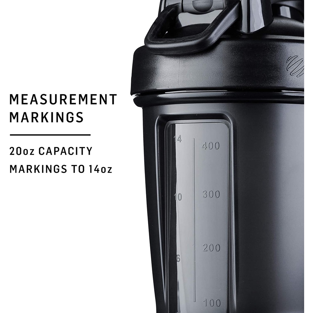 Blenderbottle Classic V2 20oz ขวดเครื่องปั่นโปรตีน BlenderBall ฐานกลม BPA ฟรี ราคา ถูกที่สุด ดีลบีเคเค แกลเลอรีภาพที่ 2