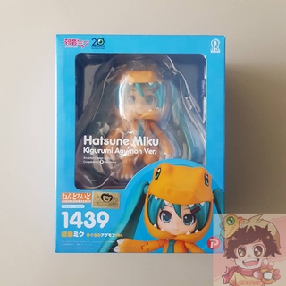 Nendoroid Hatsune Miku x Digimon Adventure Hatsune Miku: Kigurumi Agumon Ver.[Good Smile Company]ดิจิม่อน อากูมอน มิกุ