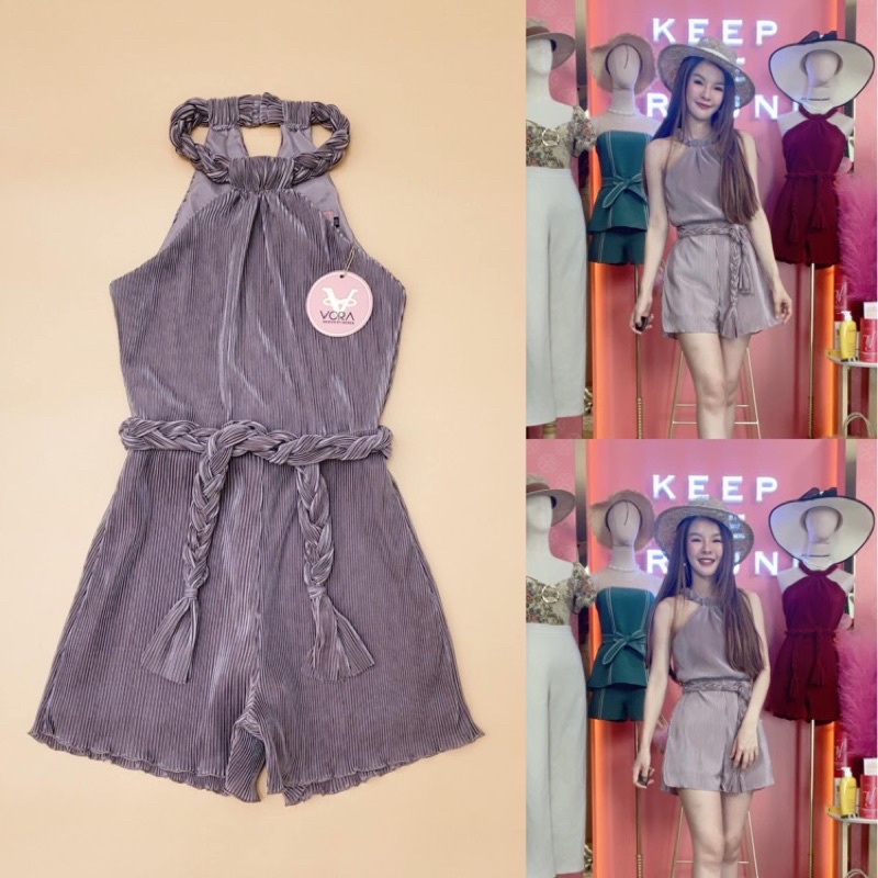 จั๊มสั้น ป้าย vora มือ1 ป้ายห้อย s