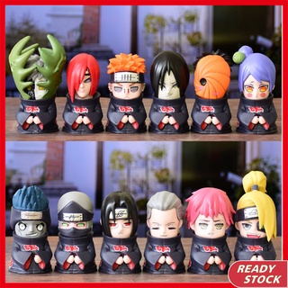 โมเดลฟิกเกอร์ PVC อนิเมะนารูโตะ Akatsuki Konan Zetsu Uchiha Itachi ของขวัญวันเกิด ของเล่นสําหรับเด็ก