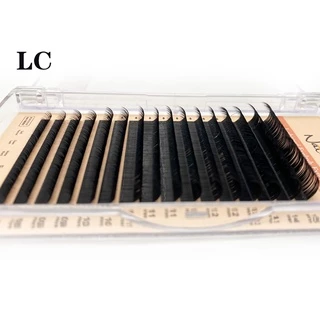 NATUHANA 8-15 Mix L L+ LC LD LU ขนตาปลอม นุ่มและเป็นธรรมชาติ ขนมิ้งค์ สไตล์เกาหลี