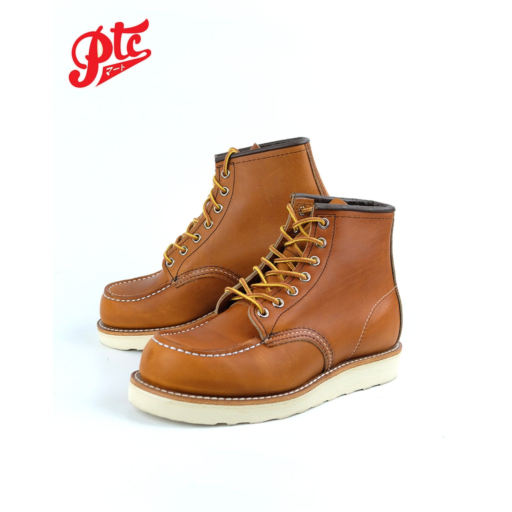 รองเท า Red Wing Classic Moc 875 Oro Legacy Leather Ptc Mart ค ณภาพส ง