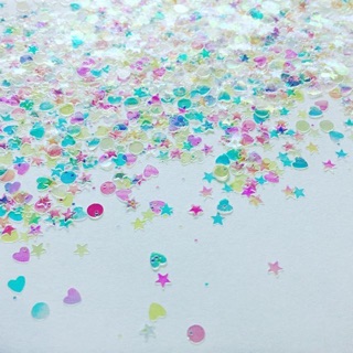 กากเพชรตกแต่งเล็บ Luster Party