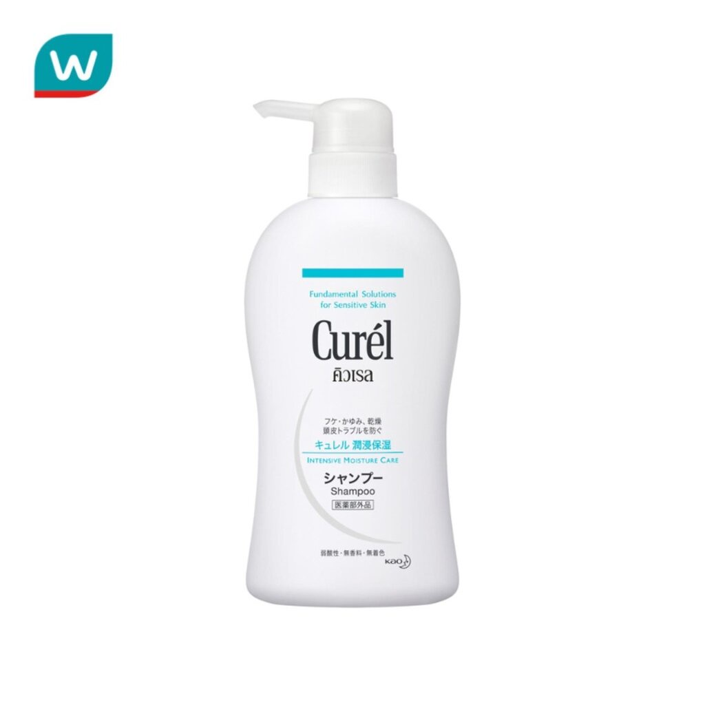 Curel คิวเรล อินเทนซีฟ มอยส์เจอร์ แคร์ แชมพู