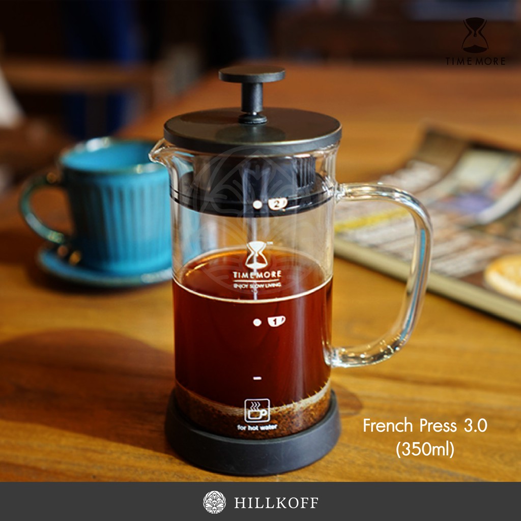 Hillkoff TimeMore French Press 3.0 350 ml Shopee Thailand