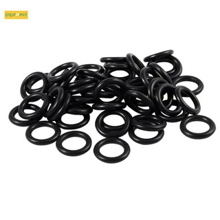 18mm x 3mm Nitrile Rubber O Ring Oil Sealing Seals 50 PCS