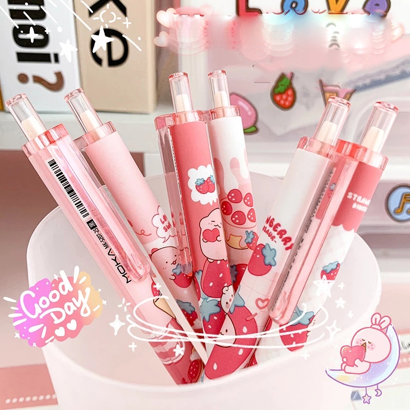 ขายดี / ขายดี / ปากกาเจลกด ลายไดโนเสาร์ สีชมพู 1 ชิ้น สําหรับโรงเรียน สํานักงาน อุปกรณ์การเขียน / เครื่องเขียนนักเรียน