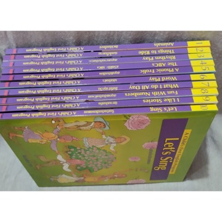 หนังสือชุดการเรียนรู้2ภาษา (Thai-English)A Childs First English Program ของ ETL Learning ทั้งBox set