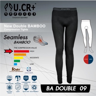 กางเกงจักรยาน U.CR+ Double Bamboo ขายาว