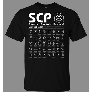 [S-5XL]เสื้อยืดแขนสั้นลําลอง พิมพ์ลาย Scp Field Codes เข้ากับทุกการแต่งกาย แฟชั่นฤดูร้อน สําหรับผู้ชาย 629746