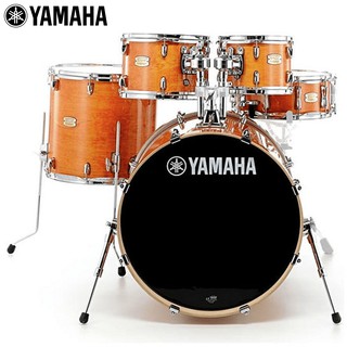 Yamaha® Stage Custom Birch (SBP2F5) กลองชุด 5 ใบ (Honey Amber) ไม้เบิร์ช (ไม่รวมอุปกรณ์ฮาร์ดแวร์, ฉาบ, แฉ, เก้าอี้)