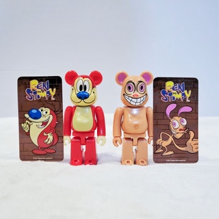 Bearbrick Series 34 Ren &amp; Stimpy Set 100%