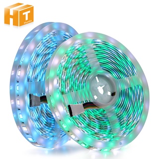 แถบไฟไดโอด LED DC12V 5050 RGBW RGBWW RGB +CCT 60LEDs/m ยาว 5 เมตร กันน้ํา