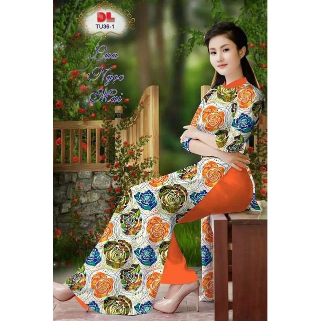 Ao dai พิมพ์ลาย 3D ที่สุดท้ายไปรอบๆ