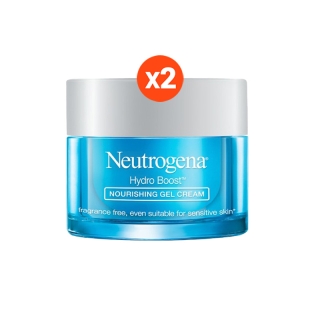 [แพ็คคู่] นูโทรจีนา เจลซ่อมผิว ไฮโดร บูสท์ นูริชชิ่ง เจล ครีม 50 ก. x 2 Neutrogena Hydro Boost Nourishing Gel Cream Face Moisturizer 50 g. x 2