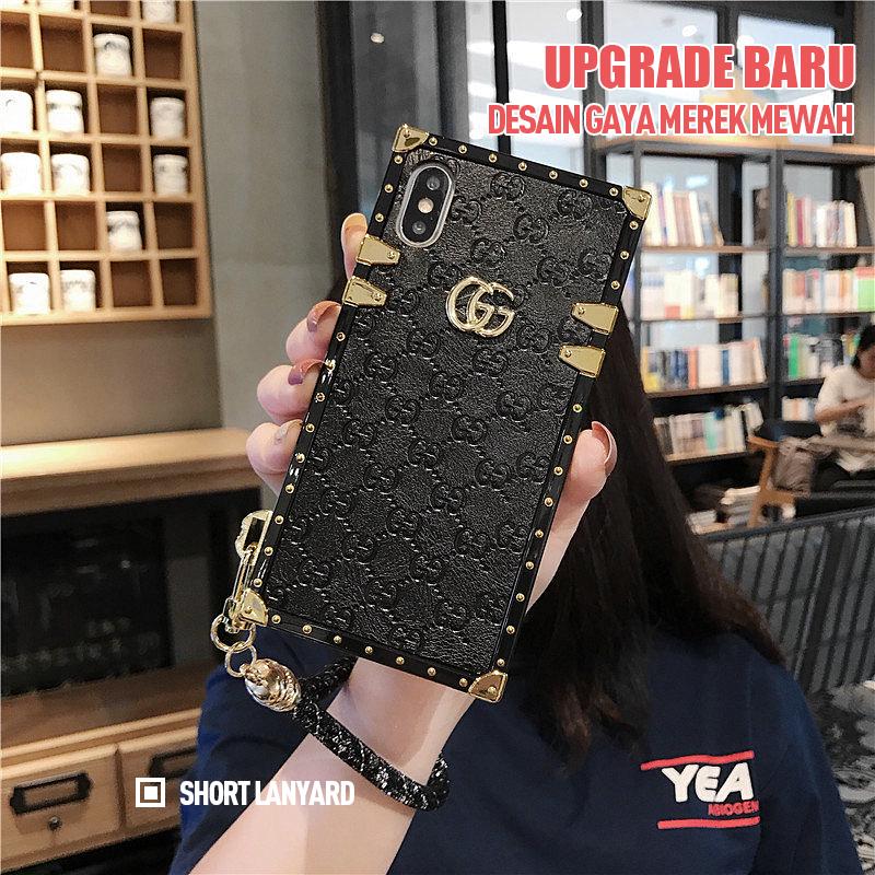 เคสโทรศัพท์มือถือแบบนิ่ม ทรงสี่เหลี่ยม แต่งกลิตเตอร์ สําหรับ iPhone XS Max XR X 6 6S 7 8 Plus