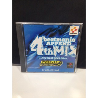 แผ่นแท้ [PS1] beatmania Append 4th Mix ~the beat goes on~ (Japan) (SLPM-86266) 4 Beat Mania