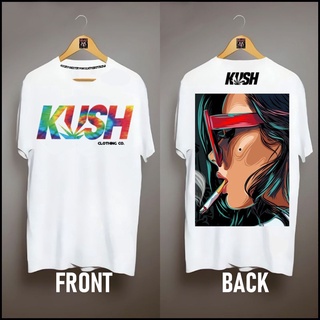 ชุดเซ็ต 2 ชิ้น - KUSH V8 ผ้าฝ้ายวินเทจแรงบันดาลใจเสื้อยืดหลวมขนาดใหญ่สําหรับผู้ชายเสื้อยืดขนาดใหญ่ 1