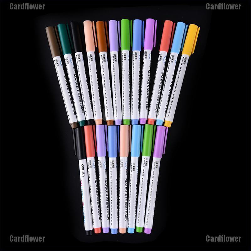 Cardflower white board marker set erasable whiteboard pen for glass