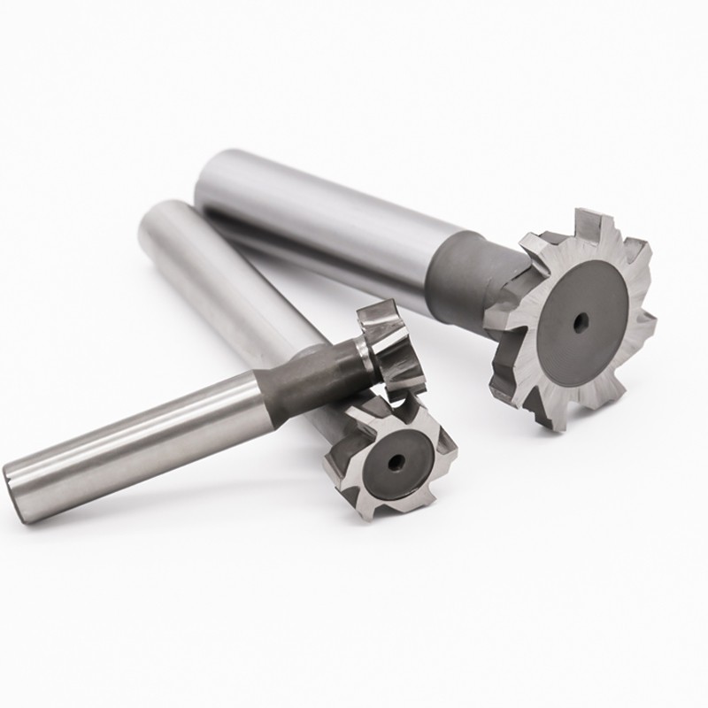 HSS T Slot End Mill 10 12 16 20 30 32 มม. Router Bit สําหรับโลหะกัด CNC T Slot เครื่องตัดมิลลิ่ง