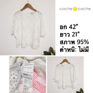 เสื้อฉลุ แบรนด์ cache cache