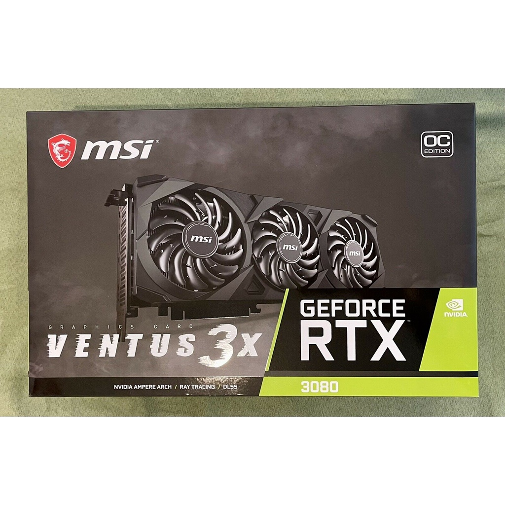 MSI-NVIDIA-GeForce-RTX-3080-Ventus-3x | Shopee Thailand