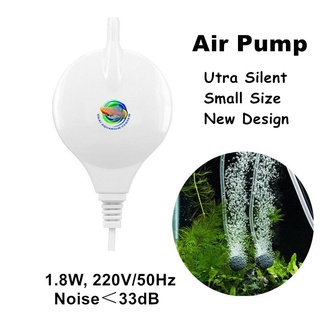 SUNSUN Air Pump QB-101B ปั๊มออกซิเจน  1 ทาง ขนาดเล็ก เสียงเงียบมาก แบบจุกยาง Small for Hang on