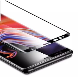 ฟิล์มกระจก เต็มจอ กาวเต็มแผ่น ซัมซุง โน้ต 9 สีดำ  Full Glue Tempered Glass Screen For Samsung Galaxy Note 9 (6.4) Black