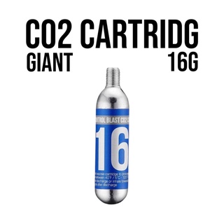 หลอด เติมลม Giant Control Blast Co2 ขนาด 16g ใส่กับหัวได้ทุกรุ่น