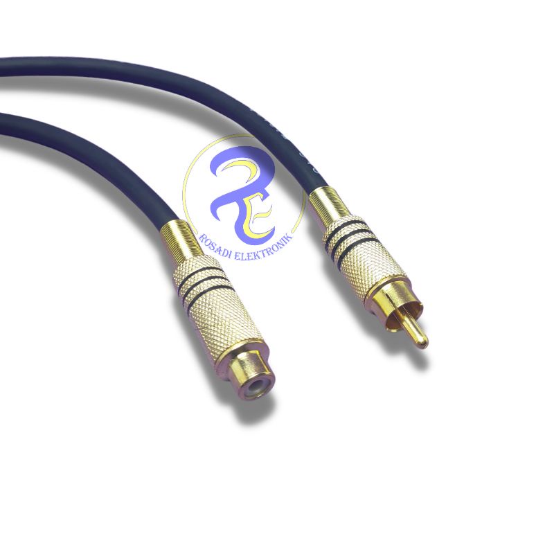 สายเชื่อมต่อ RCA สายต่อขยาย RCA ฝาครอบตัวเมีย RCA