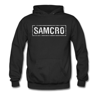 เสื้อกันหนาว มีฮู้ด ผ้าฝ้าย ลาย Sonsof Anarchy Samcro HNBN XXS-4XL สําหรับผู้ชาย