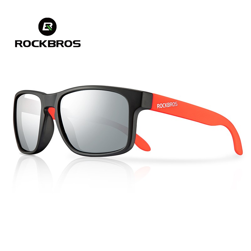 【TH Delivery】ROCKBROS แว่นตากันแดด Polarized ป้องกันรังสียูวีสําหรับขี่จักรยานเล่นกีฬา