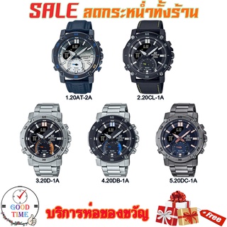 Casio Edifice แท้ นาฬิกาข้อมือผู้ชาย รุ่น ECB-20AT,ECB-20CL,ECB-20D,ECB-20DB,ECB-20DC (สินค้าใหม่ ของแท้มีใบรับประกัน CM