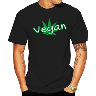 เสื้อยืดผ้าฝ้ายพิมพ์ลายขายดี เสื้อยืด พิมพ์ลายกราฟฟิค Vegan Weed Pot แฟชั่นฤดูร้อน สไตล์สตรีท สําหรับผู้ชาย และผู้หญิง