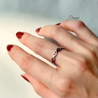 Orachat | Jenny 14k ring. (แหวนตัวเรือนสแตนเลส)