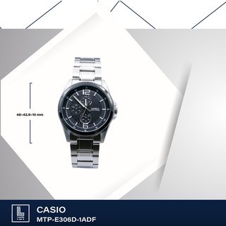 นาฬิกาข้อมือ casio รุ่น MTP-E306D-1ADF