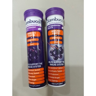 Sambucol, Black Elderberry เม็ดฟู่เอลเดอร์เบอร์รี่(UKอังกฤษ)