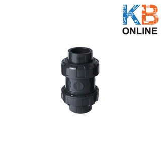 ดับเบิ้ลยูเนี่ยนเช็ควาล์ว สวม 1 1/2 WF D/U Check Valve(UPVC)ANSI สวม 1 1/2 WF