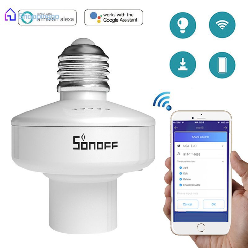 Sonoff Slampherr2 : 433 Mhz Rf & Wifi โคมไฟอัจฉริยะเชื่อมต่อ Wifi ...