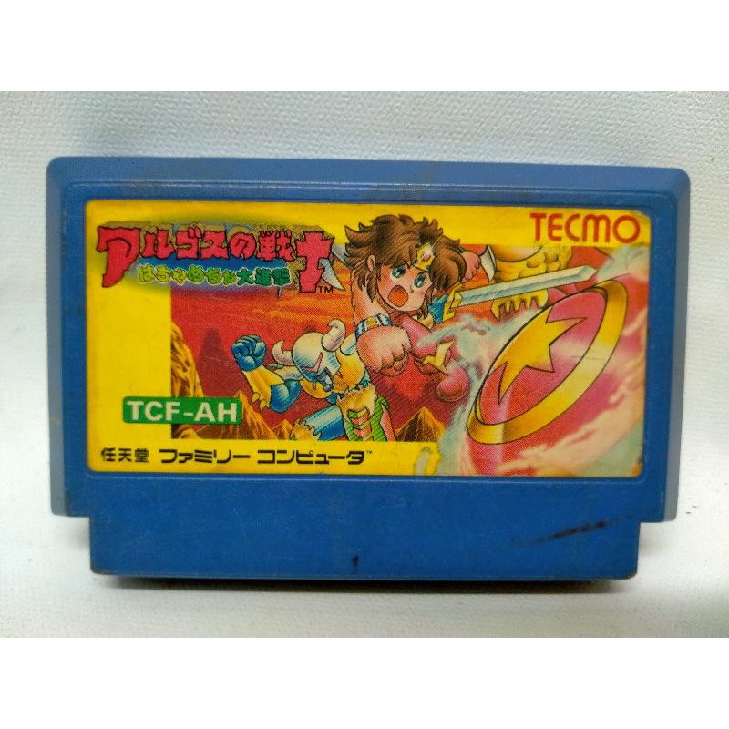 ตลับเกม ไรก้า Rygar เกมแนวใช้อาวุธในการโจมตีมีระดับLV สามาาถเพิ่มพลังชีวิตได้ถ้าเก็บได้เยอะดล่นสนุกอ