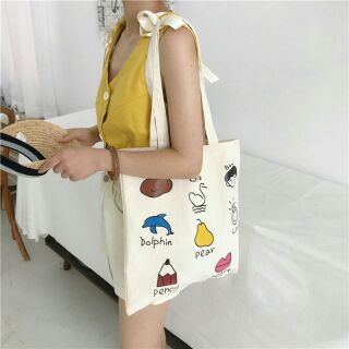 drawing tote bag 220บาท ส่งฟรีลงทะเบียน