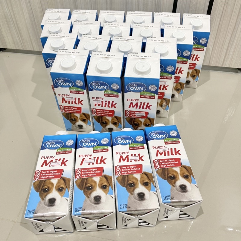 pet own puppy milk นมสำหรับลูกสุนัข