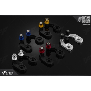 ตัวปรับโซ่ Chain Adjuster Plates with swing arm spools Bikers Yamaha M-Slaz