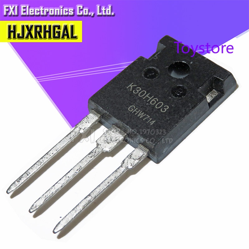 5 ชิ้น/ล็อต K30H603 IKW30N60H3 TO-247 IKW30N60 ใหม่ลดราคาjiashop