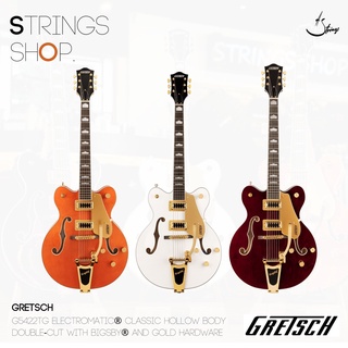 กีตาร์ไฟฟ้า Gretsch G5422TG ELECTROMATIC® CLASSIC HOLLOW BODY DOUBLE-CUT WITH BIGSBY® AND GOLD HARDWARE