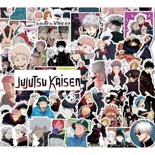 Jujutsu Kaisen มหาเวทย์ผนึกมาร สติ๊กเกอร์ มีสินค้าพร้อมส่ง มีเก็บเงินปลายทาง สติ๊กเกอร์ลายการ์ตูนอนิเมะญี่ปุ่น กันน้ำได้