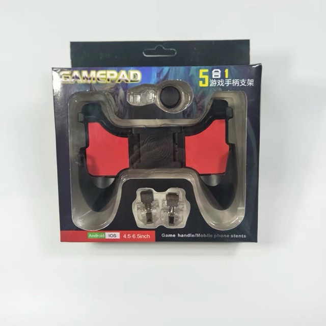 จอยจับเกมส์มือถือ จอย ROV จอยเกมpubg พร้อมปุ่ม 5in1