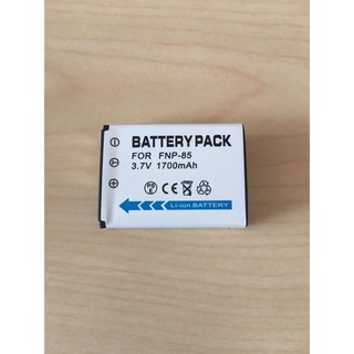 แบตเตอรี่กล้อง รหัสแบต FNP-85 / NP-85 / CB-170 / FNP85 แบตเตอรี่กล้อง ฟูจิ Fujifilm FinePix S1, SL1000, SL305, SL300..