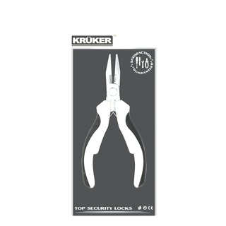 🔥The Best!! คีมปากแหลม คลูเกอร์ ขนาดเล็ก Long Nose Pliers Kruker Small Size