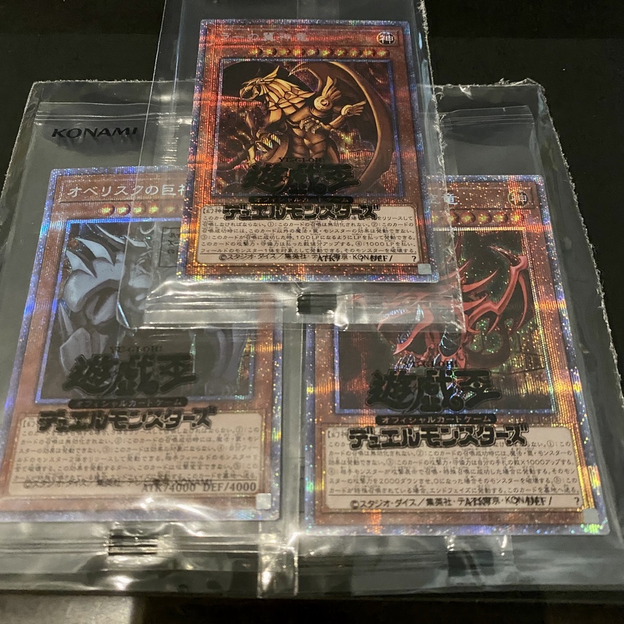 [พร้อมส่ง] การ์ดยูกิ Yugioh 3 God เทพมายา Obelisk Osiris Rah - PSE